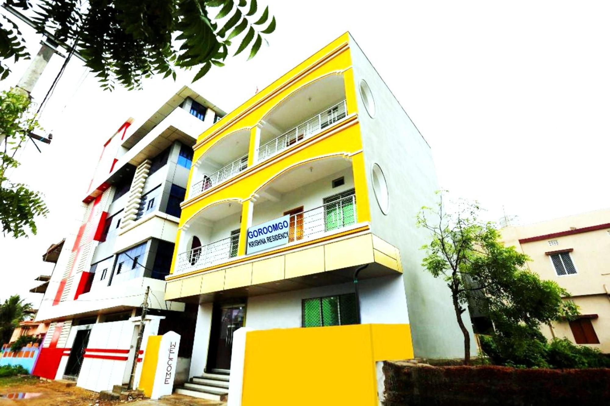 Goroomgo Krishna Residency Puri Near Sea Beach - Spacious Room With Excellent Service Awarded - Best Seller 外观 照片